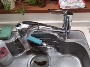 千葉キッチン取付け隊　カートリッジそのままで浄水栓の交換　施工後